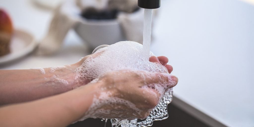 Washing your hands is the best defense against coronavirus.