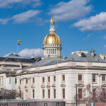 New Jersey state capitol building in Trenton