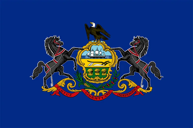 Pennsylvania flag