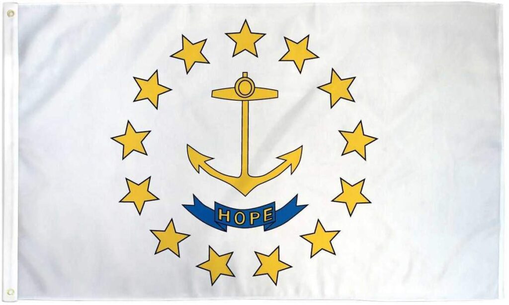 Rhode iland Flag